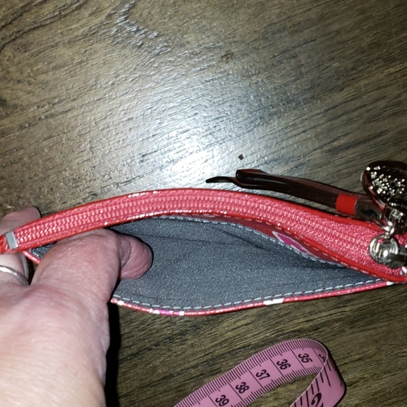 COACH Poppy Coated Canvas Graffiti Tote & Matching Coin/Card Purse Set - Picture 16 of 17